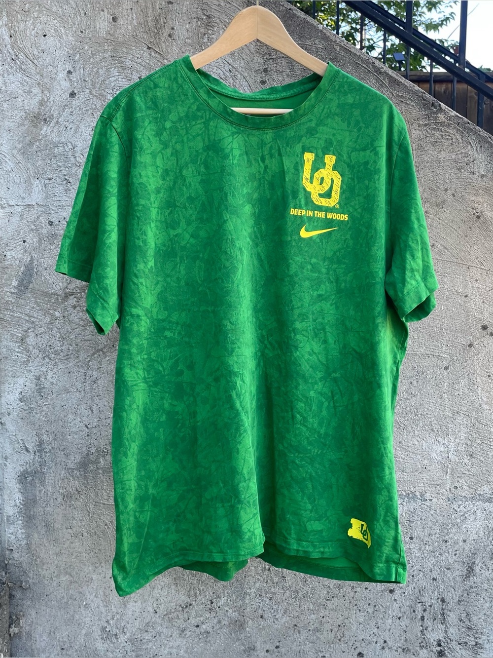 Nike University of Oregon double sided t shirt XXL